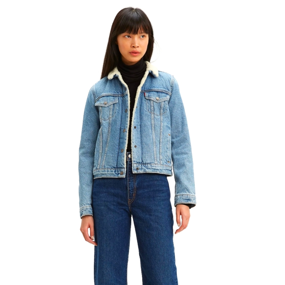 Levi's sherpa trucker jacket